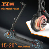 ISINWHEEL E9 Pro 8.5" E-Scooter Mit Straßenzulassung 350W Motor 36V 7.5Ah Batterie (ABE)