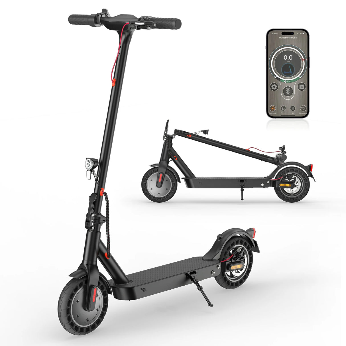 ISINWHEEL E9T Max 10" e-skootteri katuhyväksynnällä 500W moottori 42V 10Ah akku (ABE)