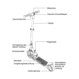 ISINWHEEL S6 Pro 6,5" Faltbarer Elektroroller für Kinder 150W Motor 21,6V 5Ah Batterie