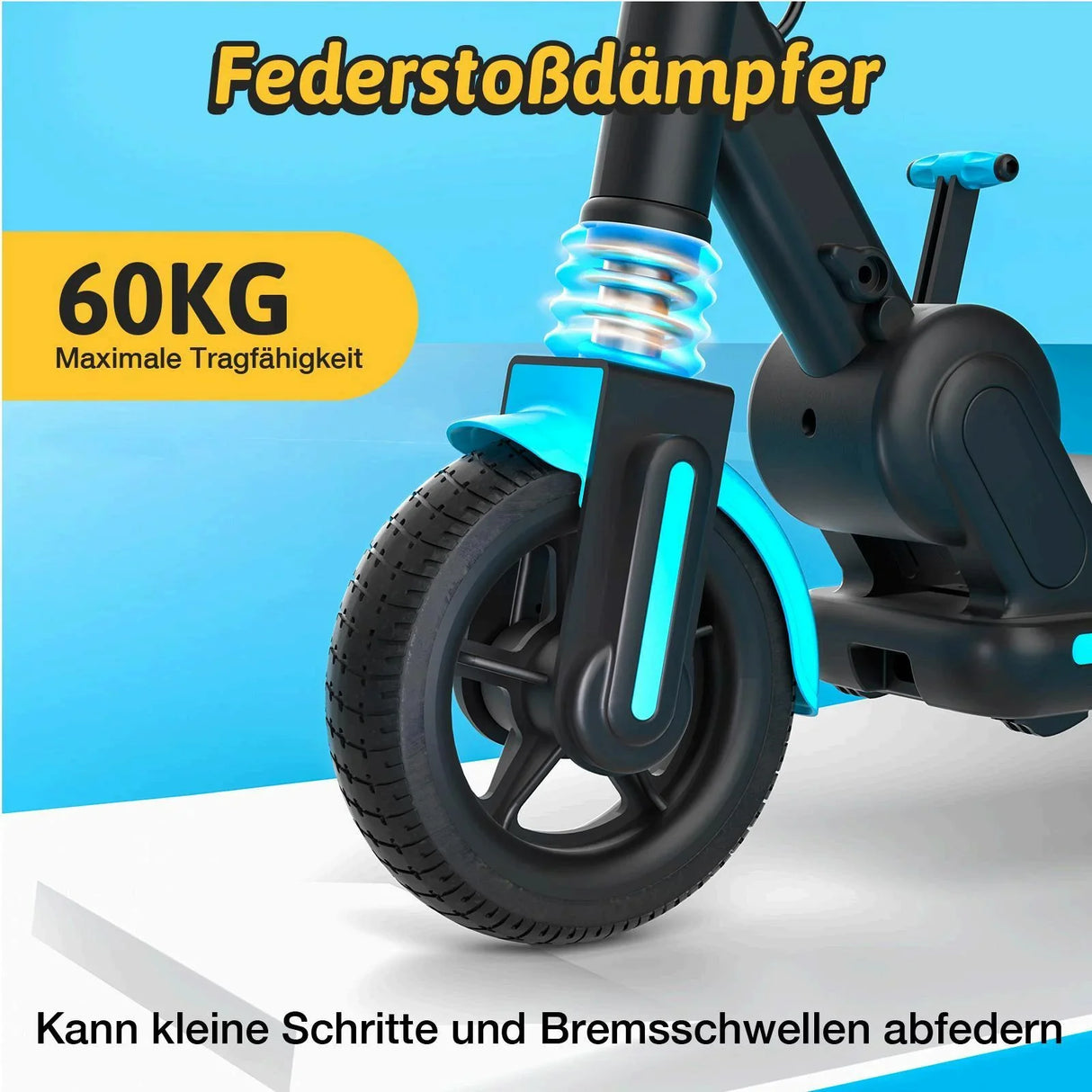 ISINWHEEL S6 Pro 6,5" Faltbarer Elektroroller für Kinder 150W Motor 21,6V 5Ah Batterie