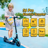 ISINWHEEL S6 Pro 6,5" Faltbarer Elektroroller für Kinder 150W Motor 21,6V 5Ah Batterie