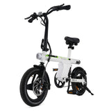 ISINWHEEL U1 14" Zusammenklappbares Elektrofahrrad 500W Motor 36V 7,8Ah Batterie