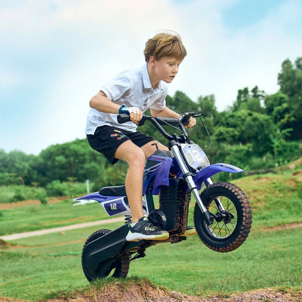 ISINWHEEL A12 12" Elektrisches Dirtmotorrad für Kinder 350W Motor 36V 5,2Ah Batterie