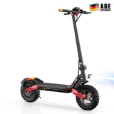 ISINWHEEL T8 10" Offroad-E-Scooter Mit Straßenzulassung 1200W Motor 42V 15Ah Batterie (ABE)