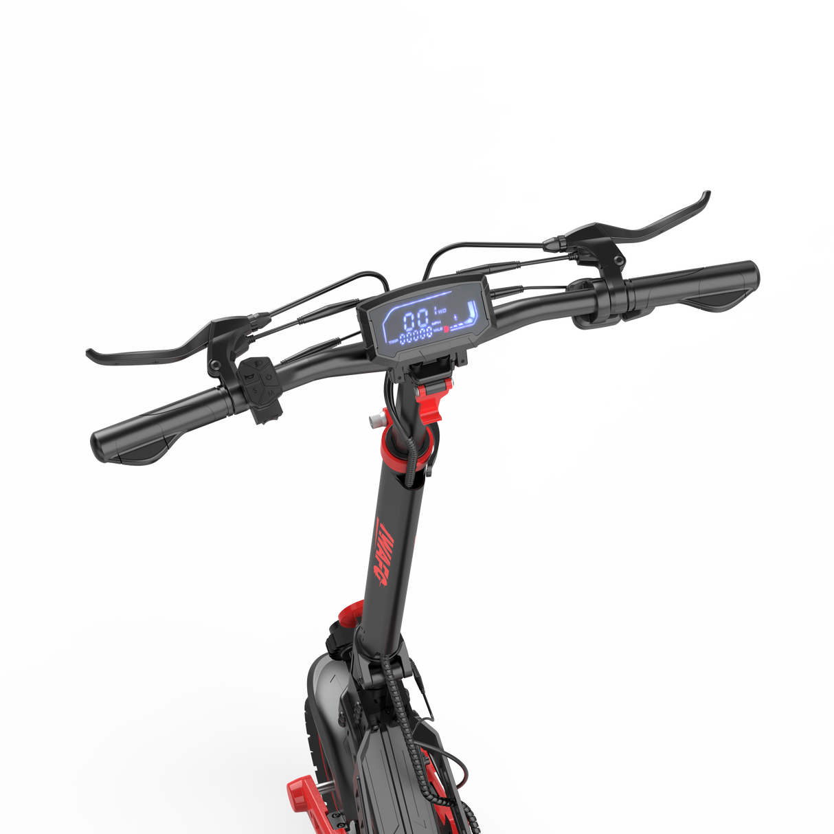 IWAFO IS2 10" Sitzender Elektroroller 800W Motor 48V 15Ah Batterie