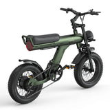 JANSNO X90 16" Offroad-Elektrofahrrad 750W Doppelmotor 48V 14Ah Batterie