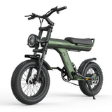 JANSNO X90 16" Offroad-Elektrofahrrad 750W Doppelmotor 48V 14Ah Batterie