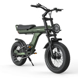 JANSNO X90 16" Offroad-Elektrofahrrad 750W Doppelmotor 48V 14Ah Batterie