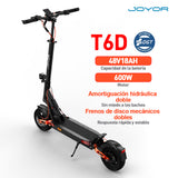 JOYOR T6D 10" Offroad Elektroroller 600W Motor 48V 18Ah Batterie (DGT)