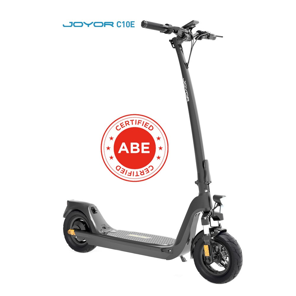 JOYOR C10E 10" Elektroroller Mit Straßenzulassung 500W Motor 48V 10.4Ah Batterie (ABE)