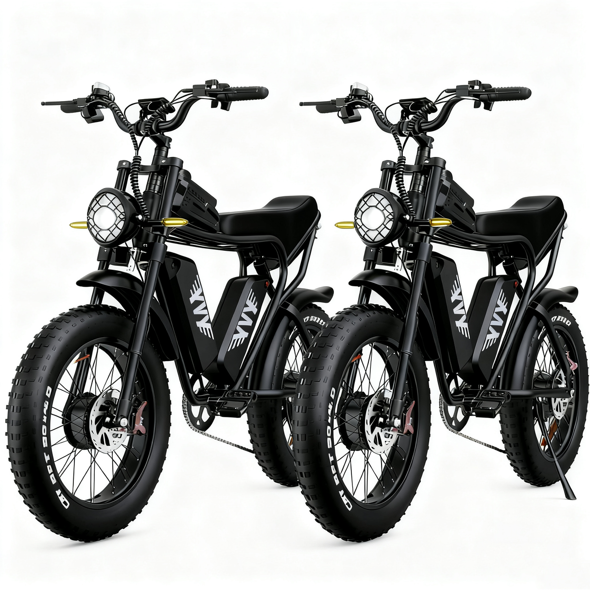 YVY C20Max(Q20 Pro) Fette Reifen Elektrofahrrad Kombination