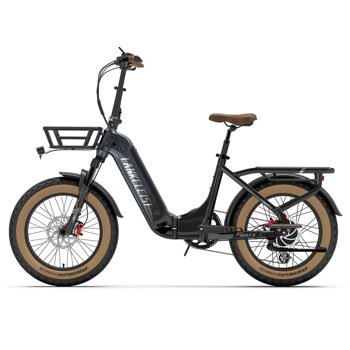 LANKELEISI GOLF-X 20 Step Thru faltbares City Elektrofahrrad 1000W Motor 48V 20Ah Batterie