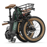 LANKELEISI GOLF-X 20 Step Thru faltbares City Elektrofahrrad 1000W Motor 48V 20Ah Batterie
