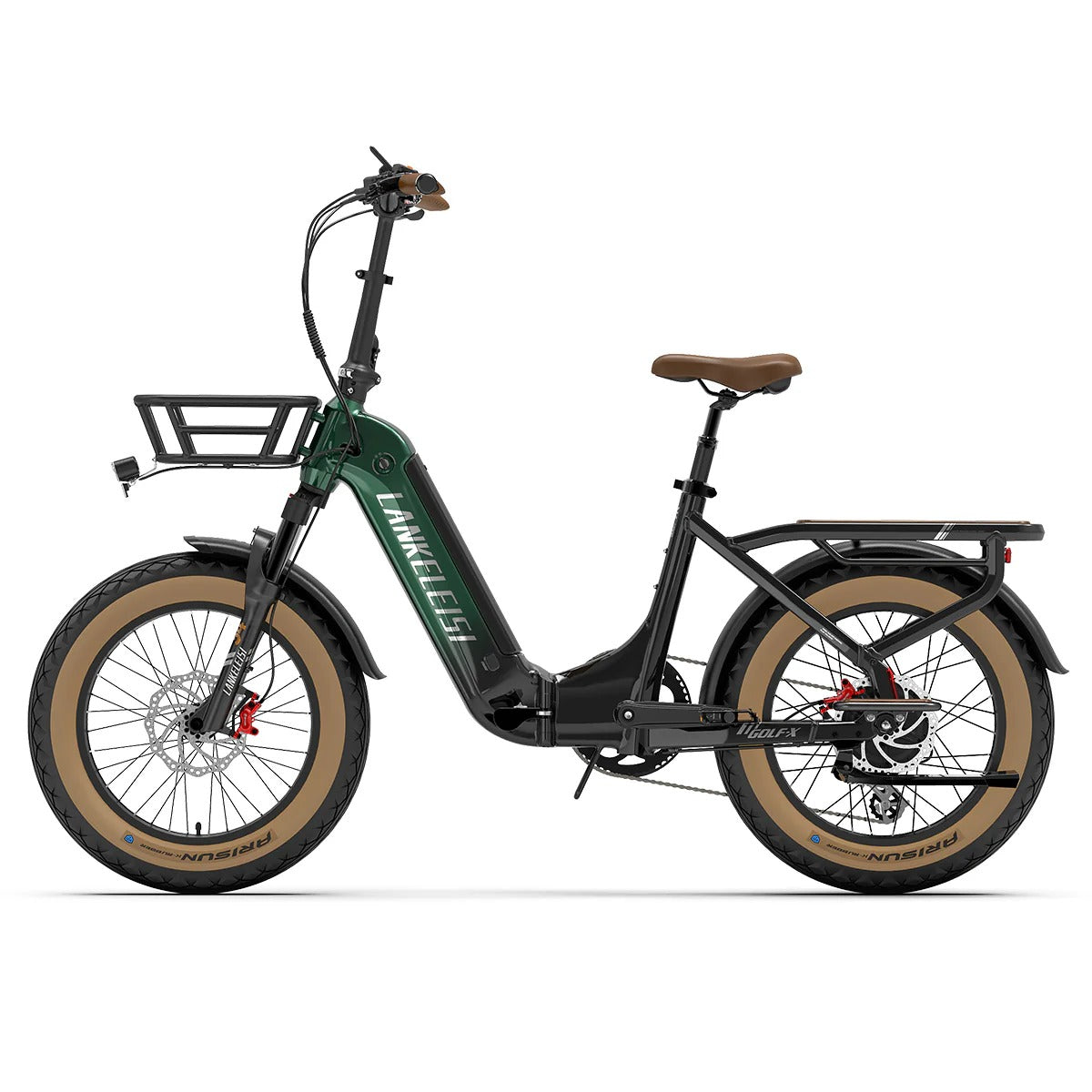 LANKELEISI GOLF-X 20 Step Thru faltbares City Elektrofahrrad 1000W Motor 48V 20Ah Batterie