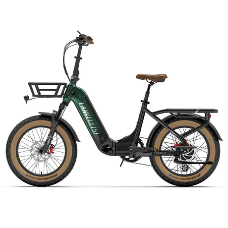 LANKELEISI GOLF-X 20 Step Thru faltbares City Elektrofahrrad 1000W Motor 48V 20Ah Batterie