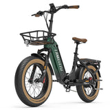 LANKELEISI GOLF-X 20 Step Thru faltbares City Elektrofahrrad 1000W Motor 48V 20Ah Batterie