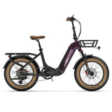 LANKELEISI GOLF-X 20 Step Thru faltbares City Elektrofahrrad 1000W Motor 48V 20Ah Batterie