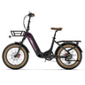 LANKELEISI GOLF-X 20 Step Thru faltbares City Elektrofahrrad 1000W Motor 48V 20Ah Batterie