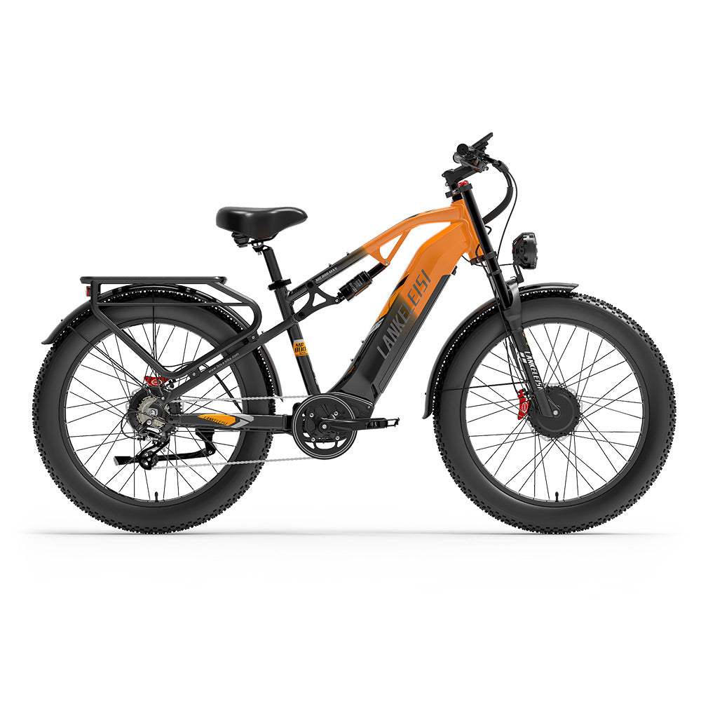 LANKELEISI MG800MAX VAE tout-terrain 26″ - 2×1000W - 48V 20Ah (25km/h homologué)
