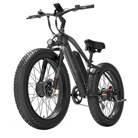 LANKELEISI MG740 PLUS 26" Fat Tire Off-Road Elektrofahrrad 1000W*2 Doppel Motor 48V 20Ah Batterie