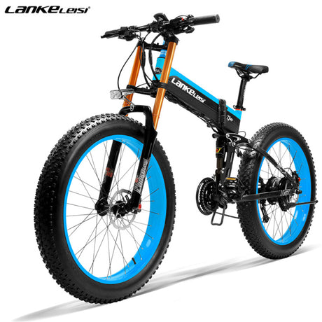 LANKELEISI XT750 PLUS 26" Elektrisches Mountainbike 1000W Motor 48V 17.5Ah Batterie