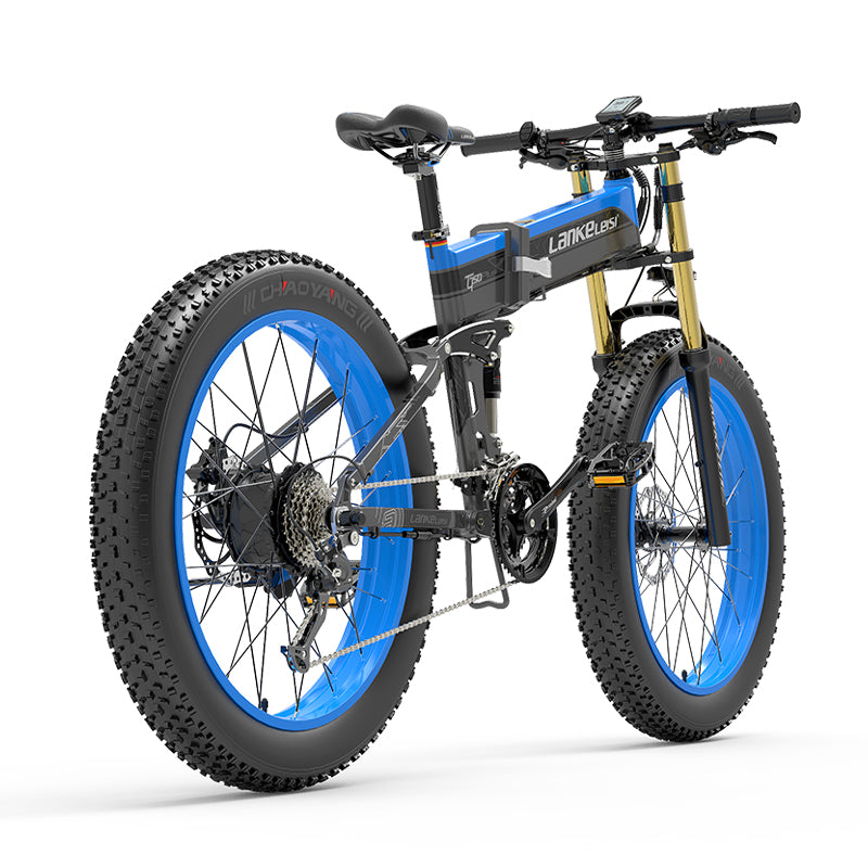 LANKELEISI XT750 PLUS 26" Elektrisches Mountainbike 1000W Motor 48V 17.5Ah Batterie