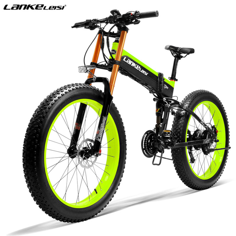 LANKELEISI XT750 PLUS 26" Elektrisches Mountainbike 1000W Motor 48V 17.5Ah Batterie
