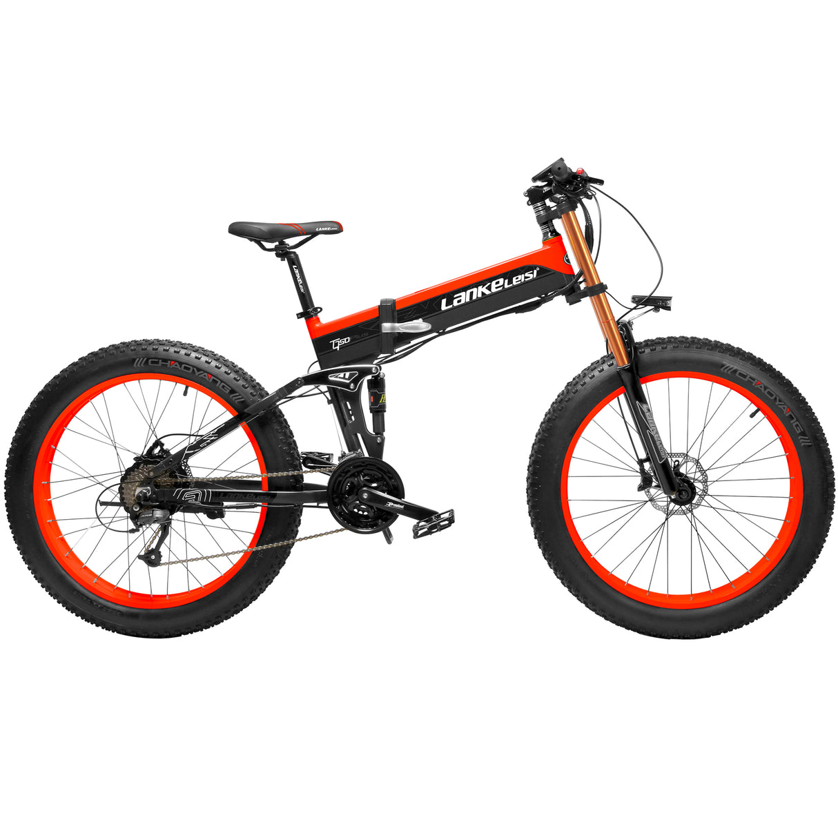 LANKELEISI XT750 PLUS 26" Elektrisches Mountainbike 1000W Motor 48V 17.5Ah Batterie