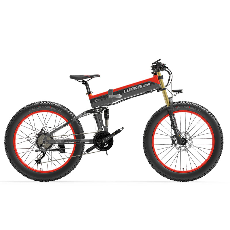 LANKELEISI XT750 PLUS 26" Elektrisches Mountainbike 1000W Motor 48V 17.5Ah Batterie