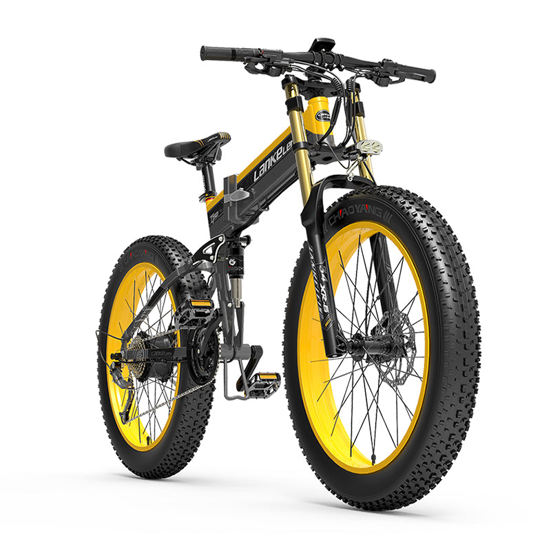 LANKELEISI XT750 PLUS 26" Elektrisches Mountainbike 1000W Motor 48V 17.5Ah Batterie