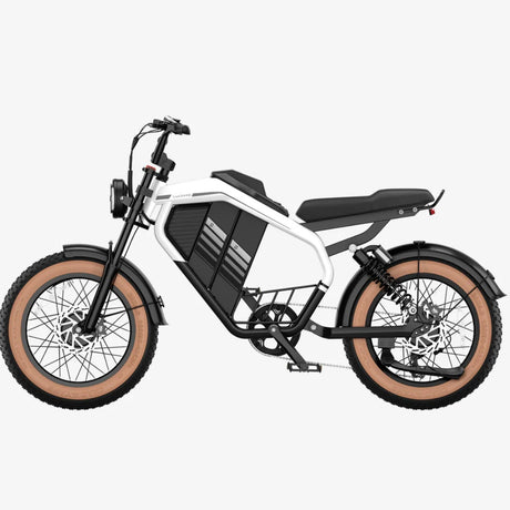 LUCKEEP M5 Ultra 20" Elektro-Dirt-Bike 1000W*2 Dual-Motoren 52V 20Ah+20Ah Batterie