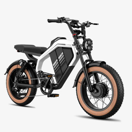 LUCKEEP M5 Ultra 20" Elektro-Dirt-Bike 1000W*2 Dual-Motoren 52V 20Ah+20Ah Batterie