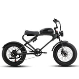 MEELOD DK300 PLUS 20" Elektrofahrrad im Retro-Moped-Stil 1200W Spitzenmotor 48V 20Ah Batterie