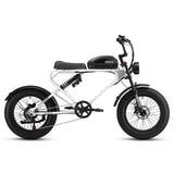 MEELOD DK300 PLUS 20" Elektrofahrrad im Retro-Moped-Stil 1200W Spitzenmotor 48V 20Ah Batterie