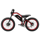 MEELOD XT600DL 26" Elektrofahrrad im Retro-Moped-Stil 1200W Peak Dual Motoren 52V 25Ah Batterie