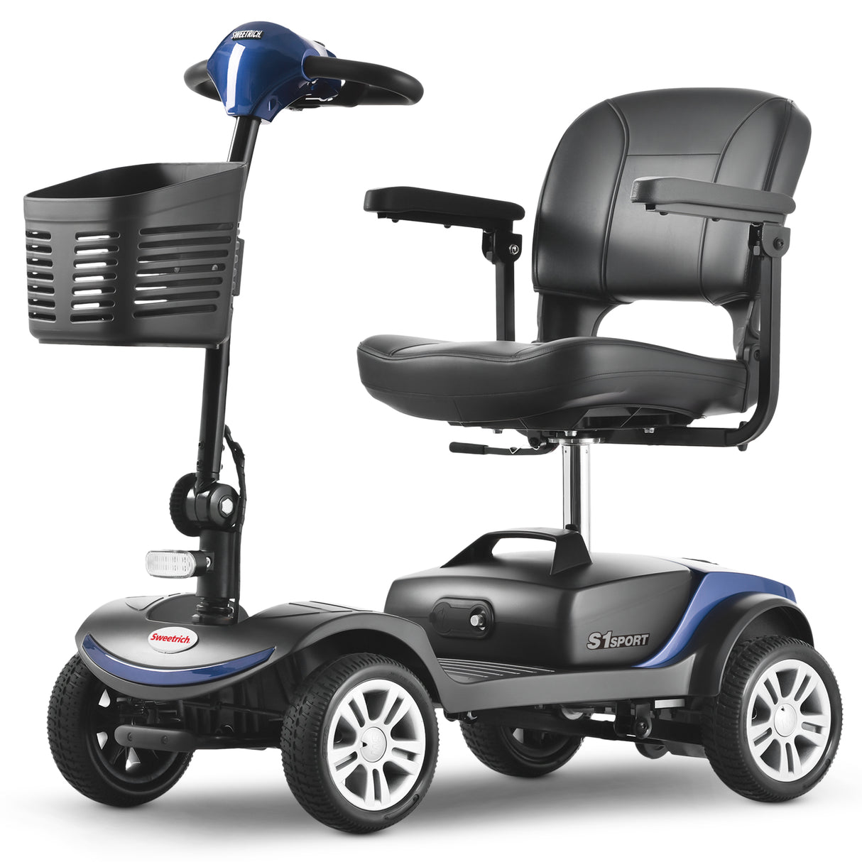 METRO MOBILITY S1 SPORT 9" 4 Rad Elektromobil Scooter 300W Motor 24V 12Ah Batterie