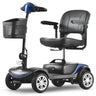 METRO MOBILITY S1 SPORT 9" 4 Rad Elektromobil Scooter 300W Motor 24V 12Ah Batterie