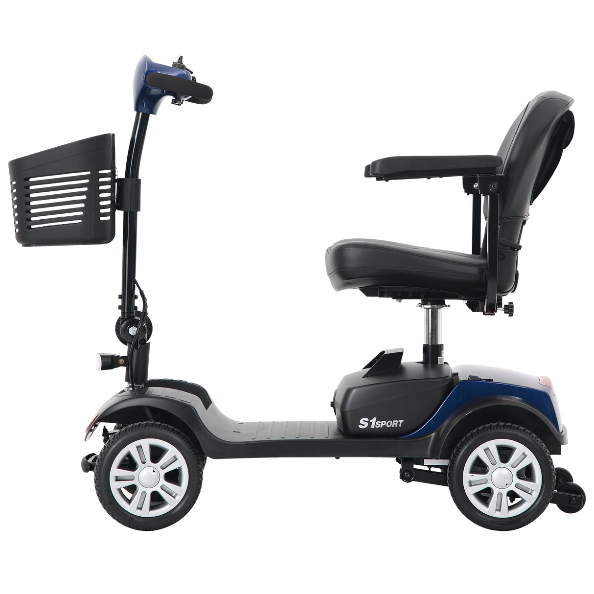 METRO MOBILITY S1 SPORT 9" 4 Rad Elektromobil Scooter 300W Motor 24V 12Ah Batterie