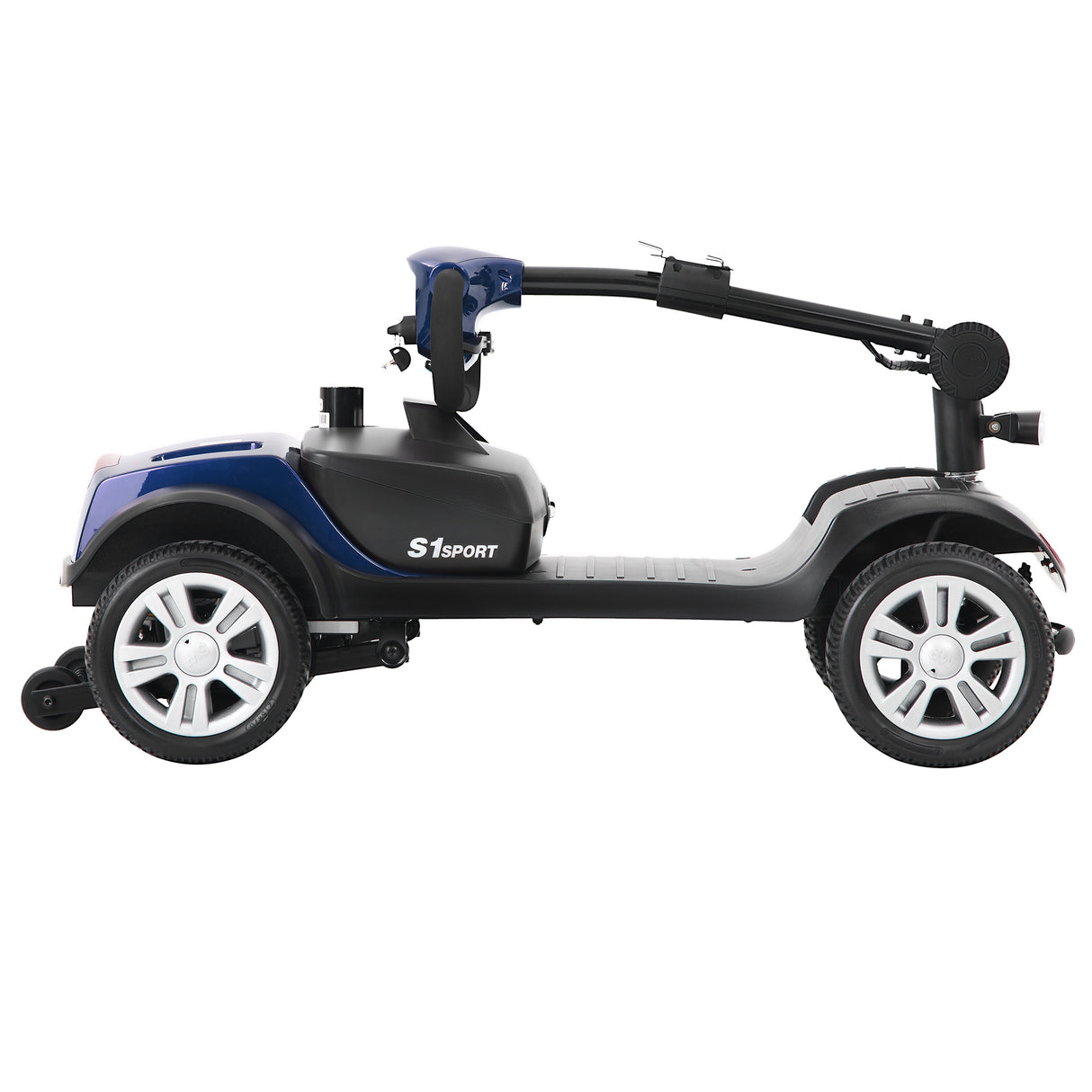 METRO MOBILITY S1 SPORT 9" 4 Rad Elektromobil Scooter 300W Motor 24V 12Ah Batterie