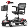 METRO MOBILITY S1 SPORT 9" 4 Rad Elektromobil Scooter 300W Motor 24V 12Ah Batterie