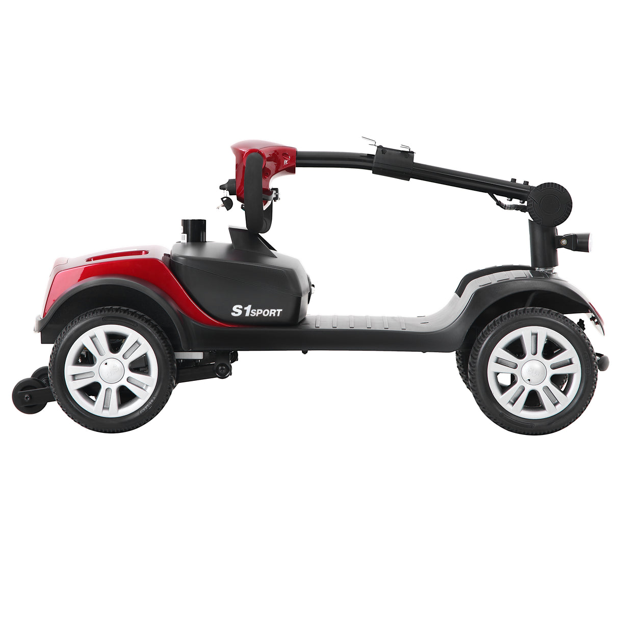 METRO MOBILITY S1 SPORT 9" 4 Rad Elektromobil Scooter 300W Motor 24V 12Ah Batterie