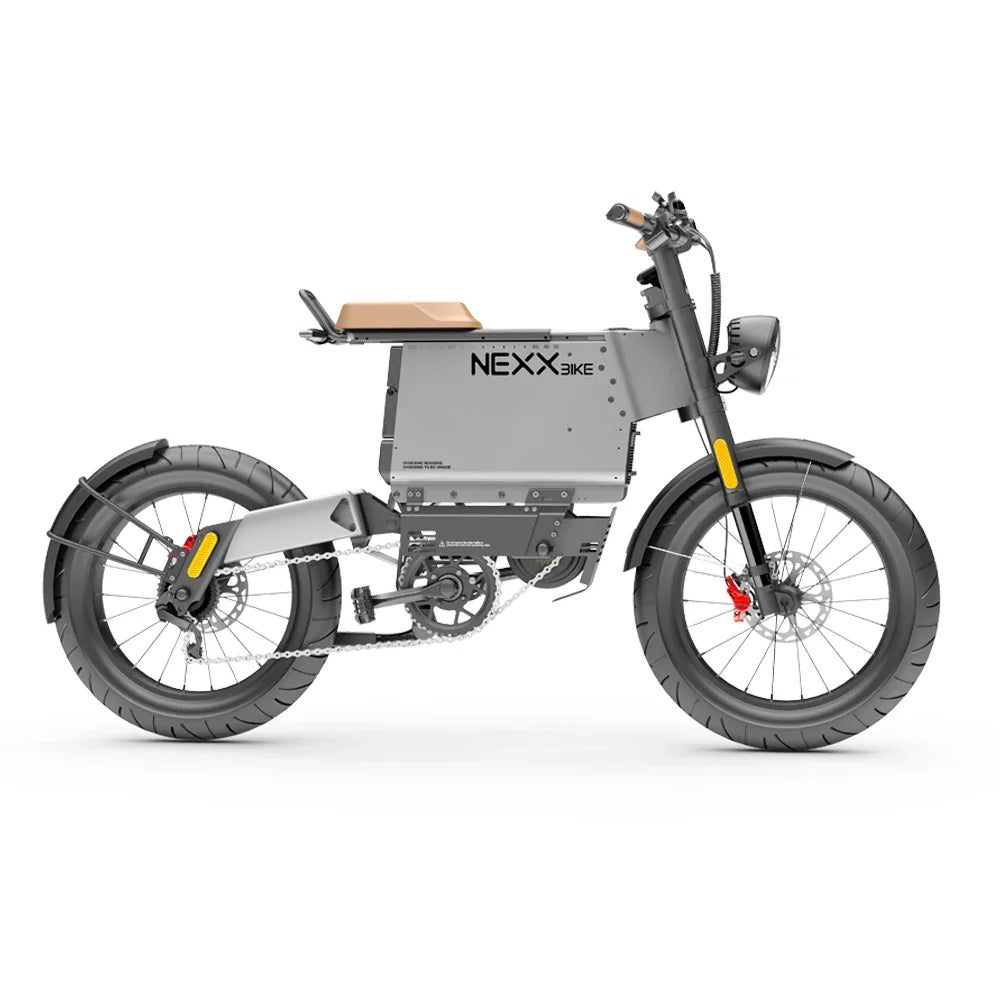 NEXXBIKE X5 Plus 20" Fat Tires Elektro-Dirt-Bike 1000W Motor 48V 25Ah Samsung Batterie Mit NFC-Schlüssel