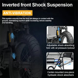 NEXXBIKE X5 Plus 20" Fat Tires Elektro-Dirtbike 2000W-Spitzenmotor 48V 25Ah Batterie mit NFC Schlüssel