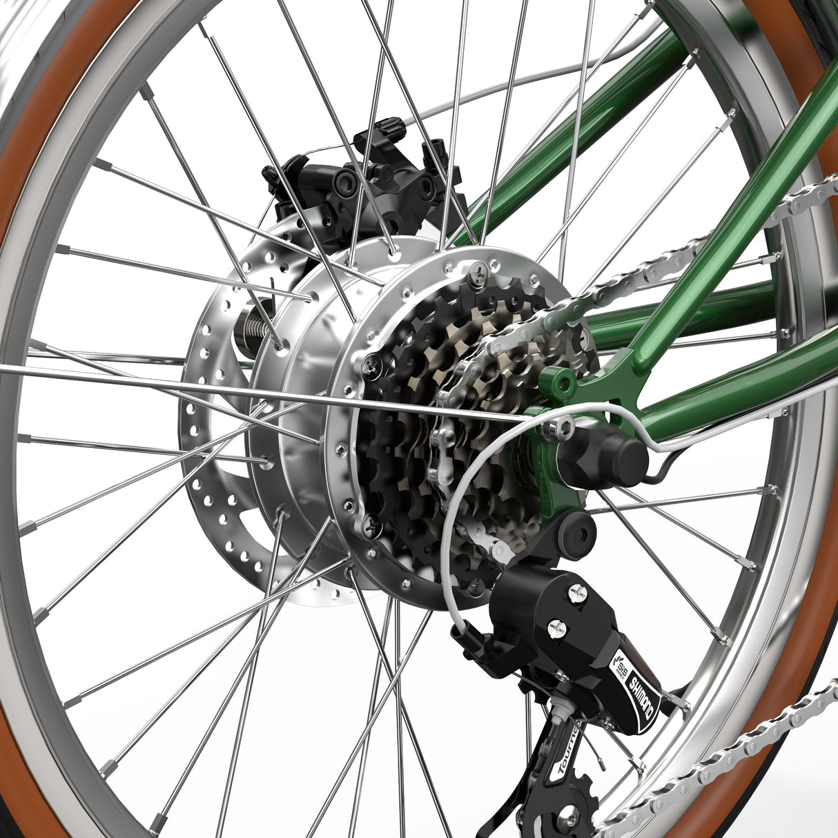 ONESPORT OT02 PRO 20" Faltbares Elektrofahrrad 250W Motor 36V 5.2Ah Batterie