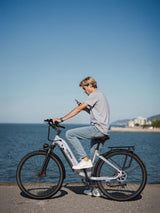 ONESPORT OT05 Pro 27.5" City-Elektrofahrrad 250W Motor 36V 22,5Ah Batterie App-Unterstützung