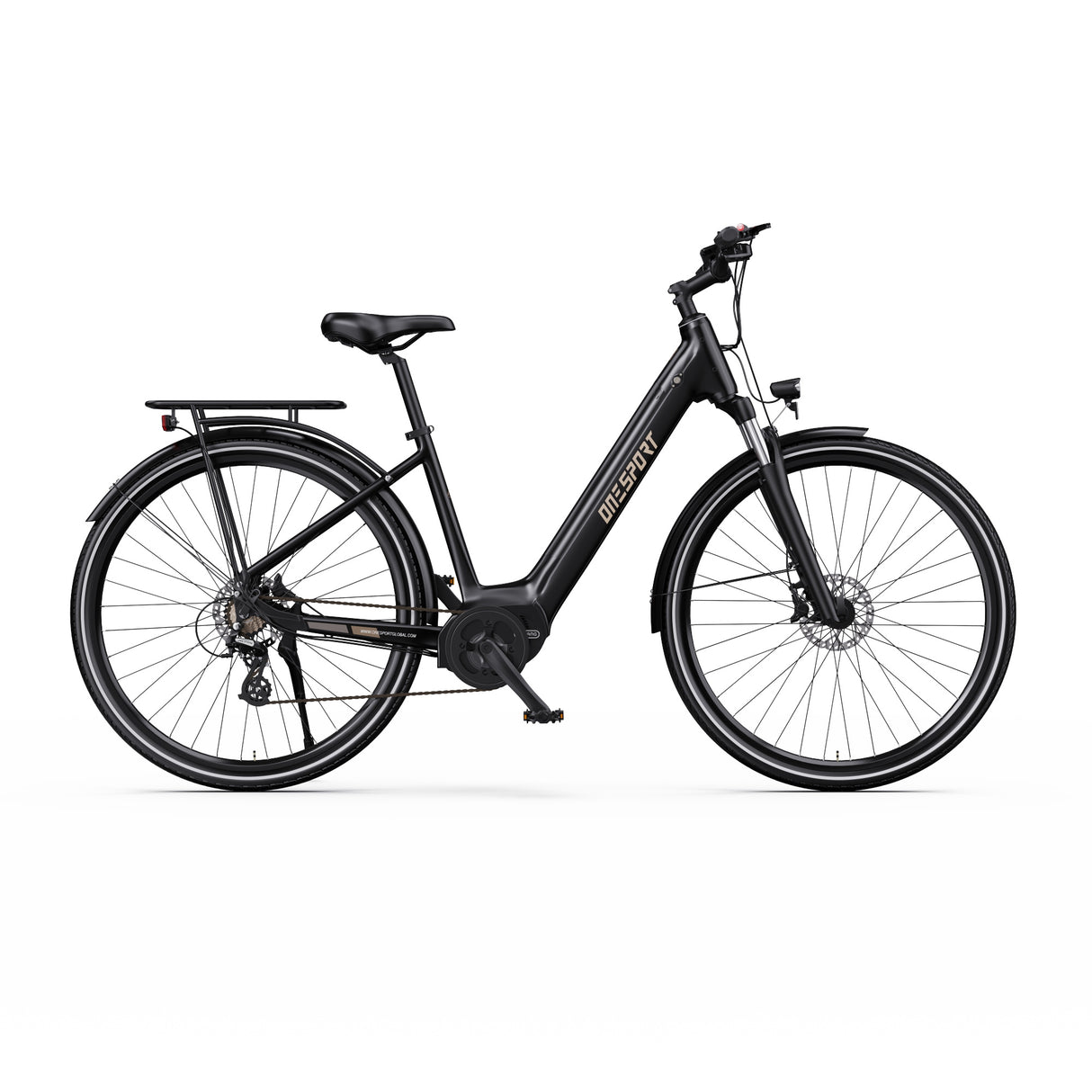 ONESPORT OT07 27.5" Pendler-Elektrofahrrad 250W Motor 36V 10,4Ah Batterie