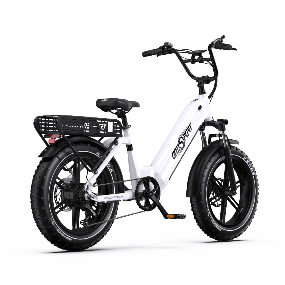ONESPORT OT08 20" Fat Tire All-Terrain E-Bike mit 500W Motor und 48V 18Ah Batterie