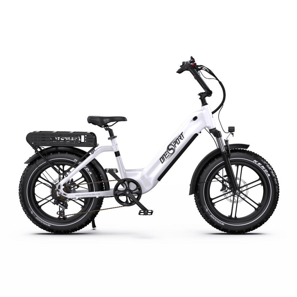 ONESPORT OT08 20" Fat Tire All-Terrain E-Bike mit 500W Motor und 48V 18Ah Batterie