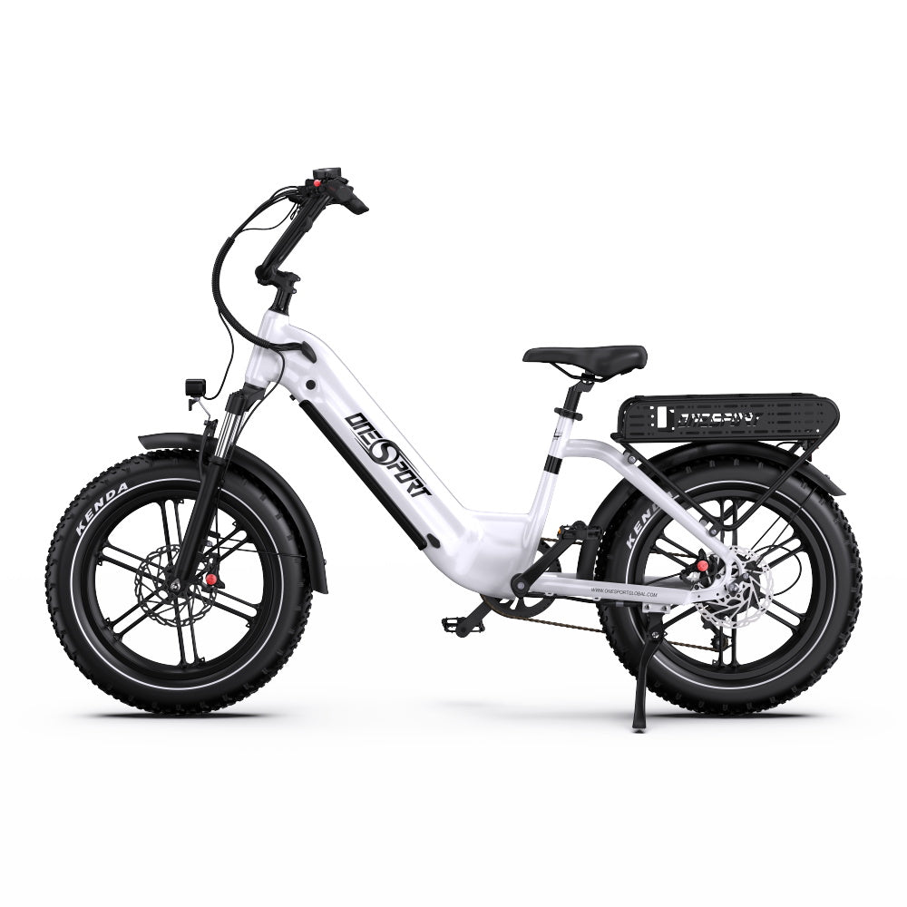 ONESPORT OT08 20" Fat Tire All-Terrain E-Bike mit 500W Motor und 48V 18Ah Batterie