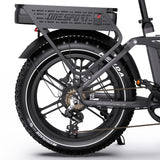 ONESPORT OT08PRO 20“ Vollgefedertes Fat Tire Elektrofahrrad 500W Motor 48V 18Ah*2 Dual Batterie
